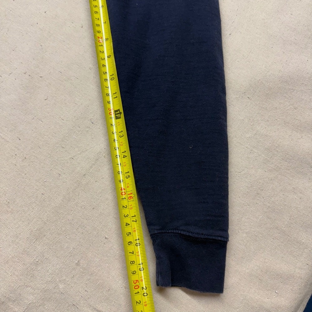 Reef Mens Logo Hoodie Navy Blue Surf Lifestyle Fleece Sweatshirt Large - Picture 6 of 9